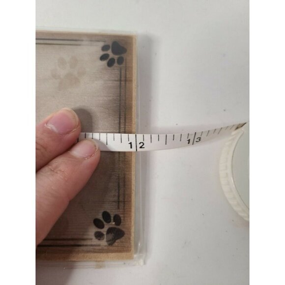 Wooden Rectangle Hanging Sign Dog Size 4x12" - Picture 6 of 7